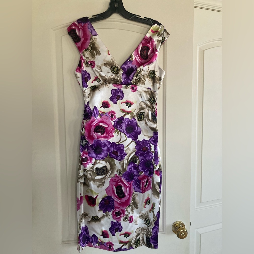 Maggie London Floral Dress